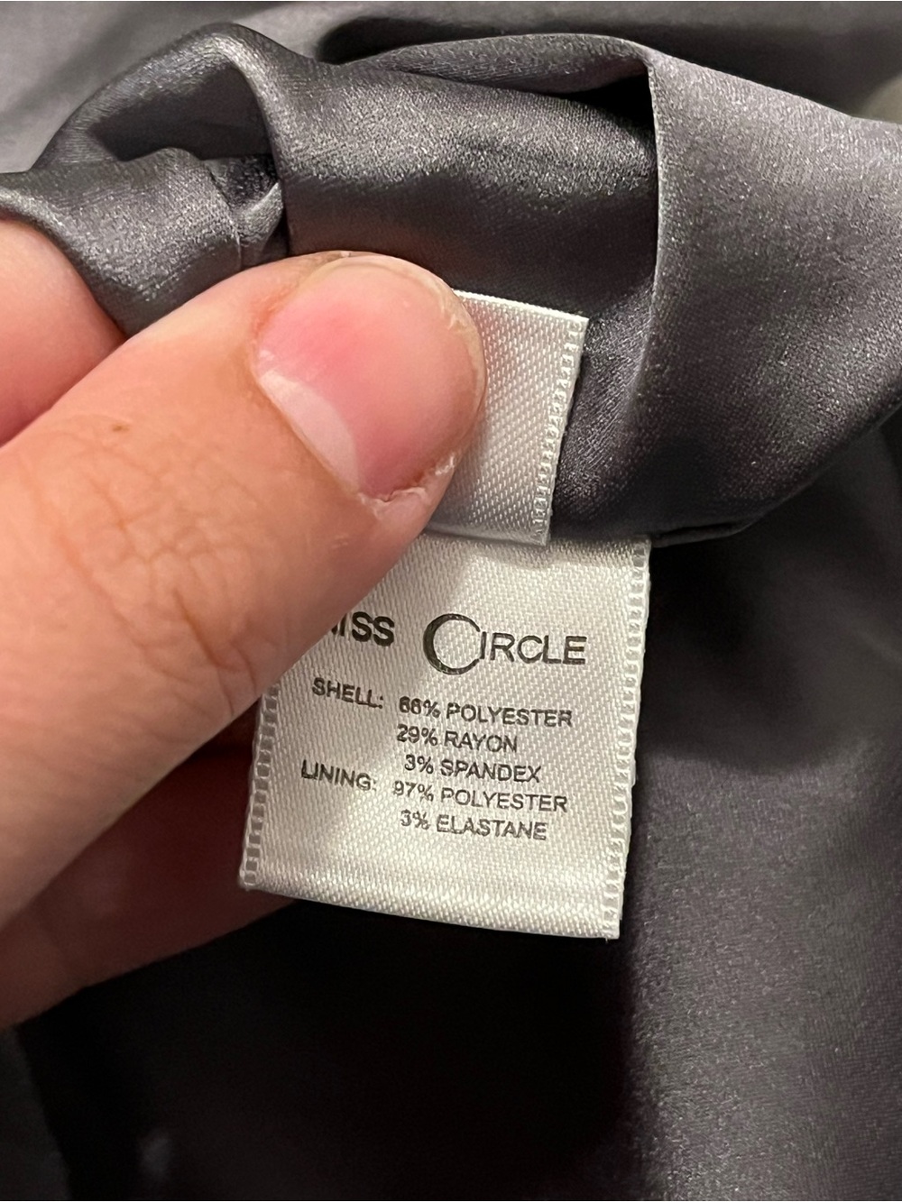 Miss Circle Hazel Grey Preppy Halter Neck Pleated Mini Dress - Picture 7 of 9